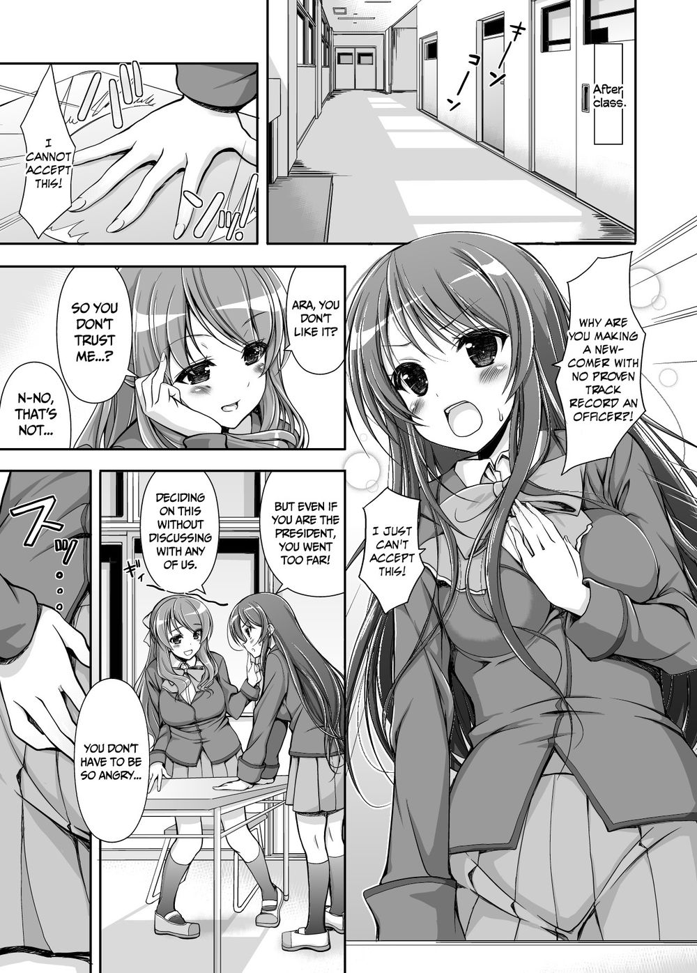 Hentai Manga Comic-Student Council's Special Service-Read-4